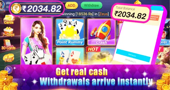 Teen Patti Master APK Dashboard